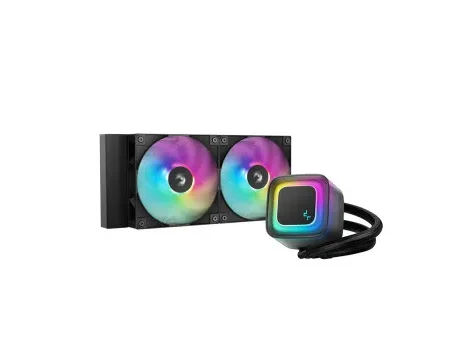 CPU Hladnjak DeepCool LE240 V2 ARGB CRNO, R-LE240-BKAMMC-G-2