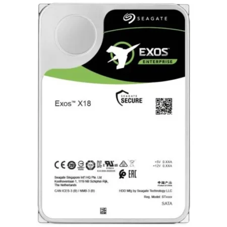 HDD Seagate 16TB Seagate Exos SAS X18 ST16000NM004J 7200RPM 256MB Ent.