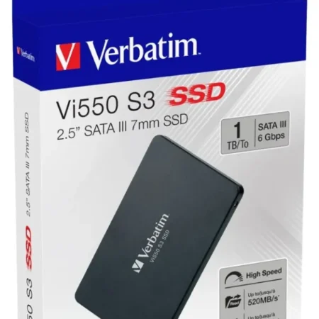 SSD 2.5" SATA Verbatim Vi550 S3 1TB 520MB/s 500MB/s