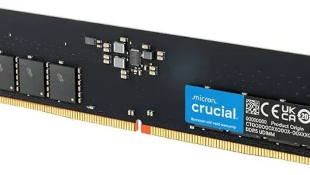 RAM DIMM DDR5 32GB Crucial 5600MHz CL46 CT32G56C46U5