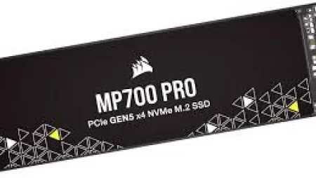 SSD M.2 NVMe Corsair 1TB MP700 PRO Gen5x4 9600/11700MB CSSD-F1000GBMP700PNH