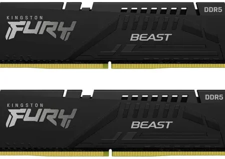 RAM DIMM DDR5 32GB (2x16GB) 6400MT/s Kingston Fury Beast Expo KF564C32BBEK2-32