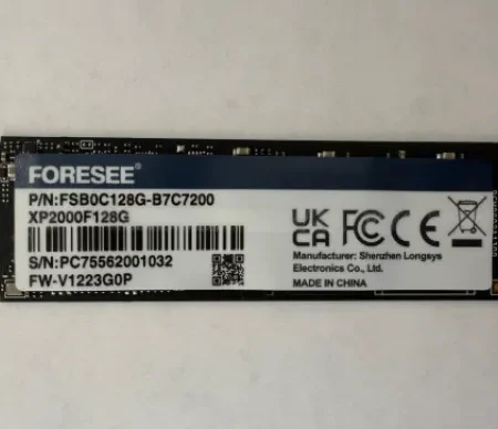 SSD Foresee 128GB M.2 2280 FSB0C128G-B7C7200 BULK
