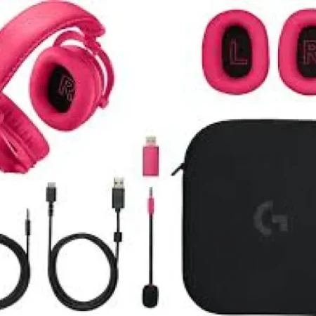 Slušalice Wireless gaming PRO X 2 Lightspeed roze 981-001275