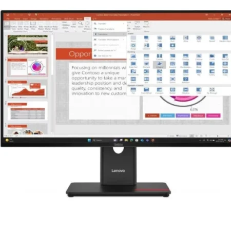 Monitor 27" Lenovo T27-40 64A5MAT6EU IPS/1920x1080/120Hz/4ms/HDMI/DP/VGA/USB