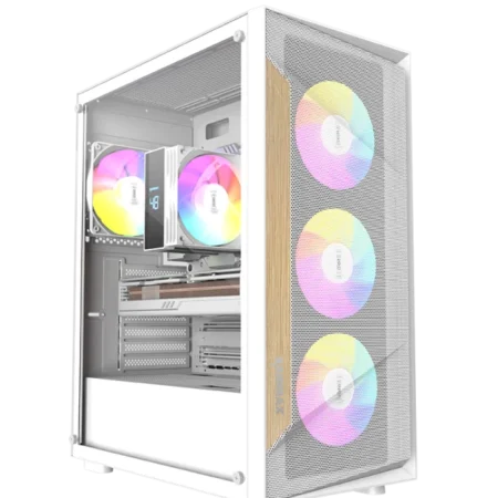 Kuciste Raidmax Vector V219 ARGB White, V219WF