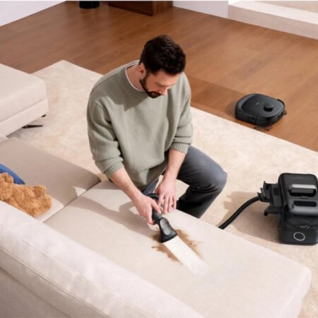 Eufy Omni E28 Robot Usisivač sa Prenosnim Dubinskim Čistačem crni