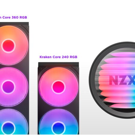 Kraken Core 240 RGB vodeno hlađenje crno (RL-KR24C-B1)