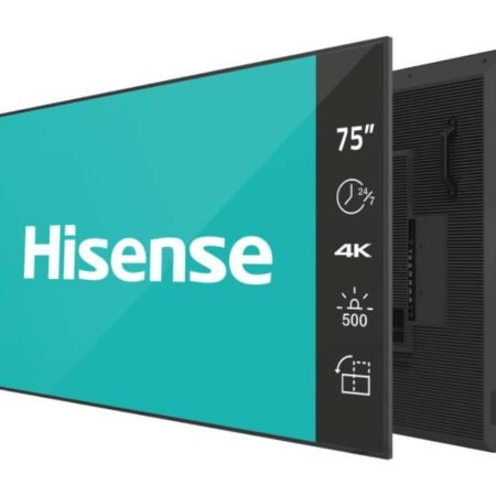 75 inča 75DM66D 4K UHD 500 nita Digital Signage Display - 24/7 Operation