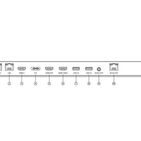 32 inča 32DM66D FHD 500 nita Digital Signage Display - 24/7 Operation