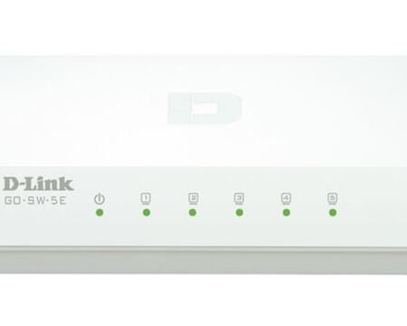 D-Link 5-Port Fast Ethernet Easy Desktop Switch