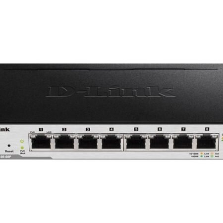 D-Link 8-Port Gigabit PoE Smart Managed Switch