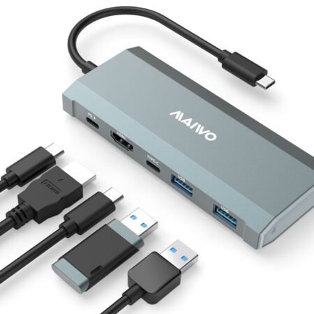 USB 3.2 Gen2 x 1 Tip-C 6 u 1 SATA &PCIe NvMe M.2 Kućište sa HDMI/PD/USB , KH1001