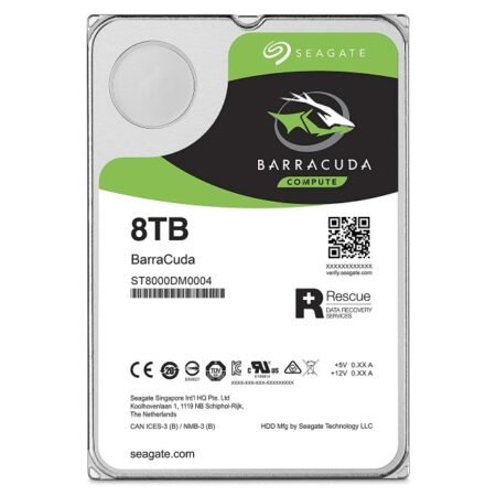 8TB 3.5 inča SATA III 256MB 5.400rpm ST8000DM004 Barracuda hard disk