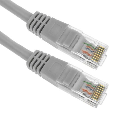 Kabl UTP patch Cat5e 1m sivi