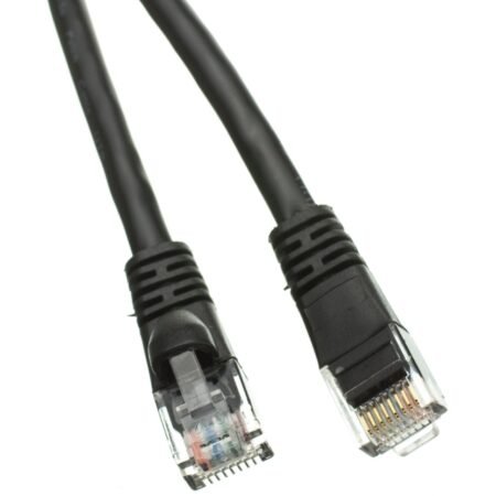 Kabl UTP patch Cat5e 2m crni