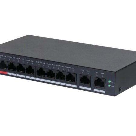 CS4010-8GT-110 10-Port Cloud Managed Desktop Gigabit Switch with 8-Port PoE