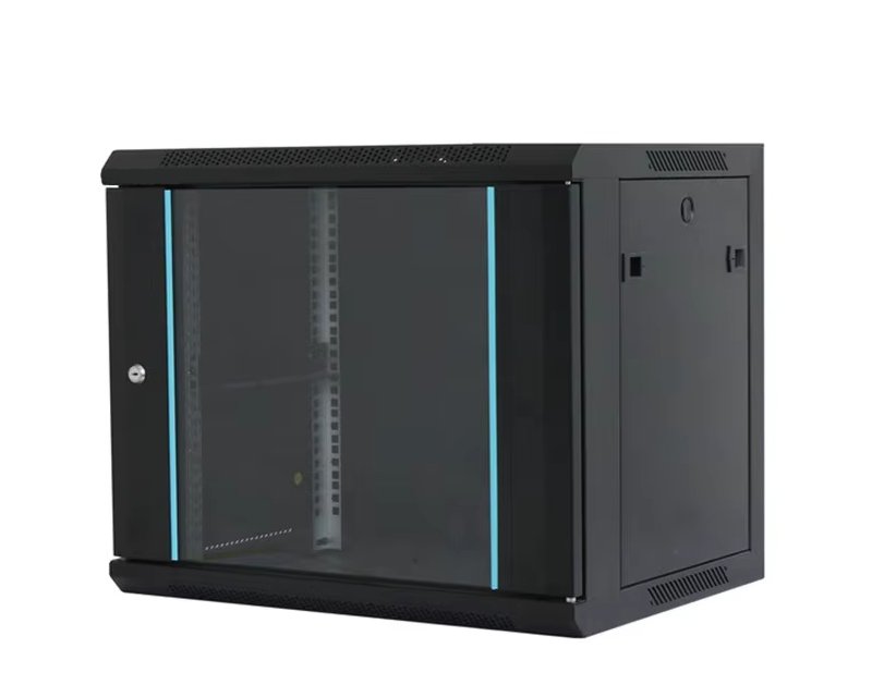 Rack orman nazidni, 6U, 600x600, staklena vrata