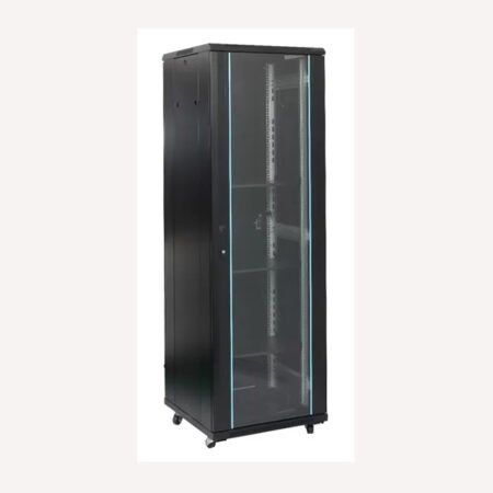 Rack orman samostojeći, 47U, 800x1200, staklena vrata (pakovanje od 5 kutija)
