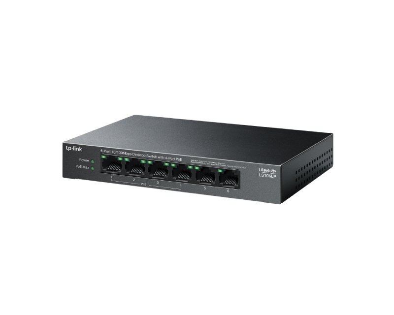 LS106LP(UN) 6-port 10/100mbps Desktop switch