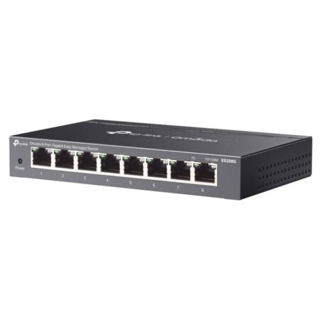 ES208G(UN) Omada 8-Port Gigabit Easy upravljivi Switch