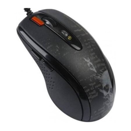 F5 V-Track Gaming USB crni miš