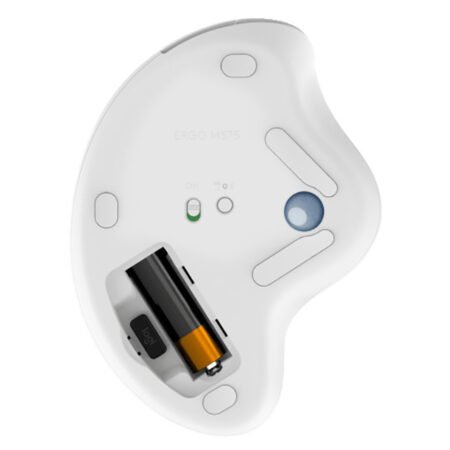 M575s ERGO Bluetooth Trackball Offwhite Blue ball miš