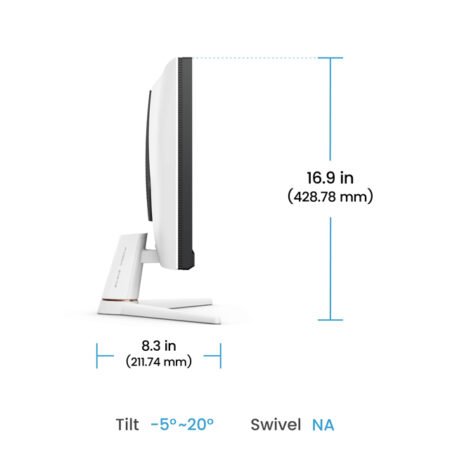 24.5 inča EX251 FHD 1920x1080 IPS 220 Hz HDR10 Gaming beli monitor