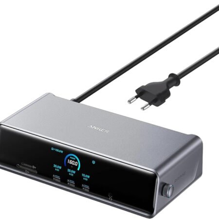 Prime Docking Stanica 140W, 14u1, Display Link, siva