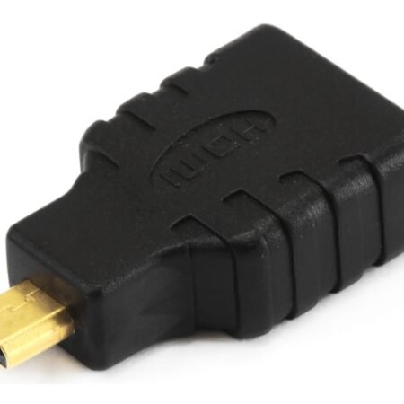 Adapter Micro HDMI (M) - HDMI (F) crni