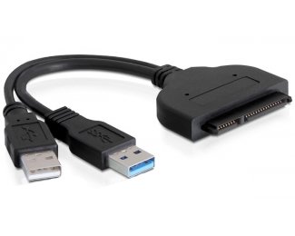Adapter S-ATA - USB 2.0+USB 3.0