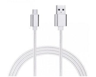 Kabl 2.0 USB A - USB 3.1 tip C 1m beli