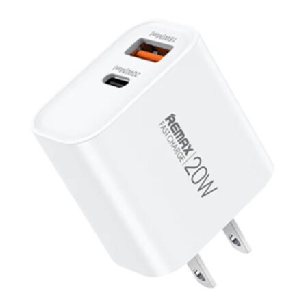 Strujni Fast punjac Kiddy 1xUSB3.0+1 xTIP C 20W RP-U120, beli