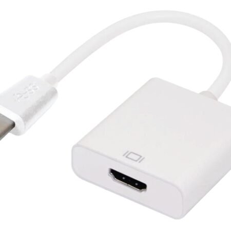 Adapter USB 3.1 tip C (M) - HDMI (F) sivi