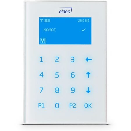 LCD šifrator žični EKB2 beli