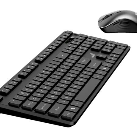KM-8216S Wireless USB US wireless crna tastatura i miš
