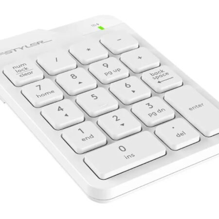 FGK21C FSTYLER 2.4G Wireless Numeric Keypad USB Type-C bela tastatura