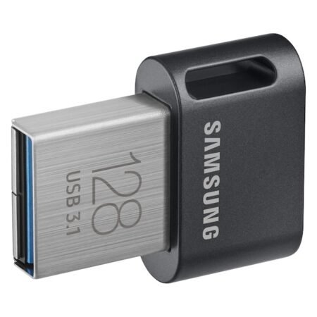 128GB FIT Plus USB 3.1 MUF-128AB sivi