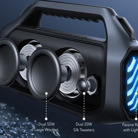 Soundcore Boom 2 Plus 140W 2.2 prenosivi bluetooth IPX7 zvučnik crni