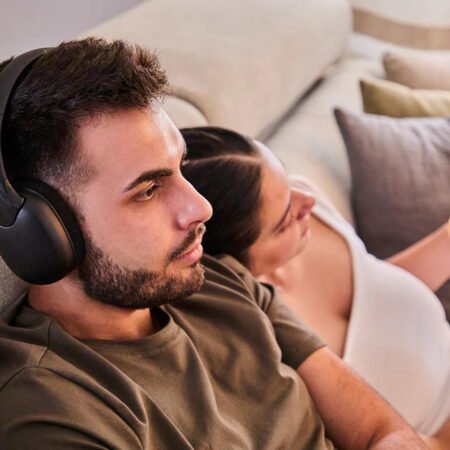 SoundReel TV Bluetooth crne slušalice (M50033)