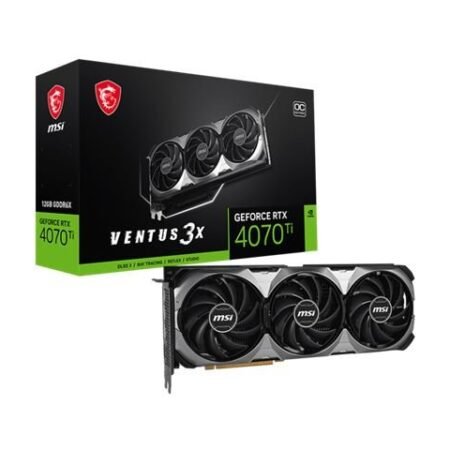 VGA MSI RTX 4070 TI VENTUS 3X E1 12G OC