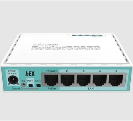 Mikrotik RB750Gr3 hEX