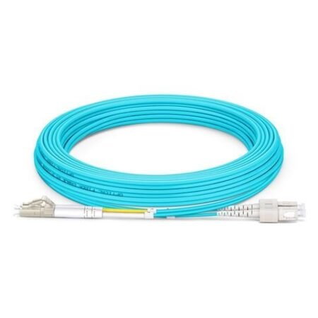 Innoptical LC/SC Fiber Optic Patch Cable,Duplex,OM3 MM 3m Aq