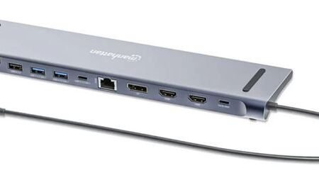 MH 12 in 1 Triple HDMI Docking Station
