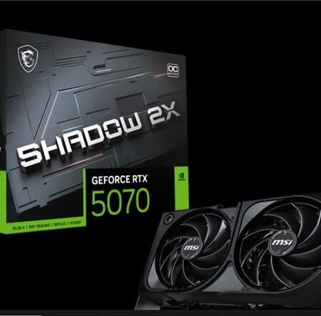 VGA MSI RTX 5070 12G SHADOW 2X OC