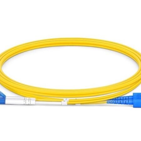 Innoptical SC/LC Fiber Optic Patch Cable, Duplex, OS2 SM 1m