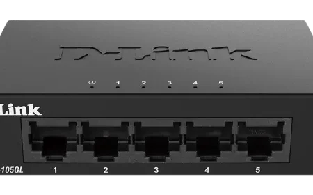 LAN Switch D-Link DGS-105GL/E 10/100/1000 5port Metal Gigabit
