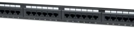 Patch panel Manhattan 520959 19"/1U Cat6/24 port