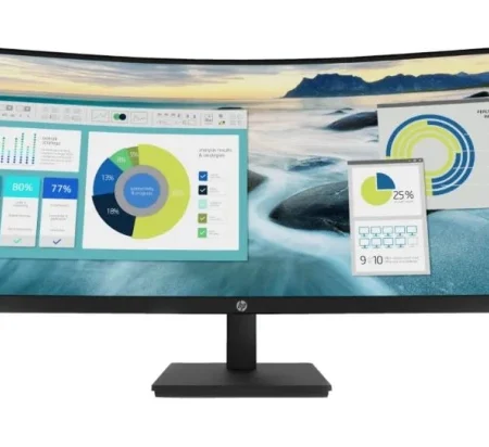Monitor 34" HP P34hc G4 VA 3440x1440/60Hz/5ms/HDMI/USB Type-C crni
