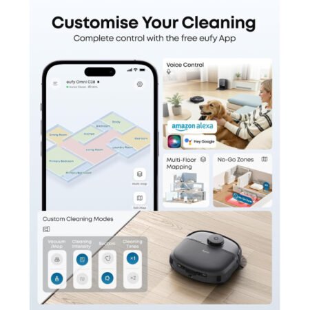Eufy Omni C28 Robot Usisivač crni